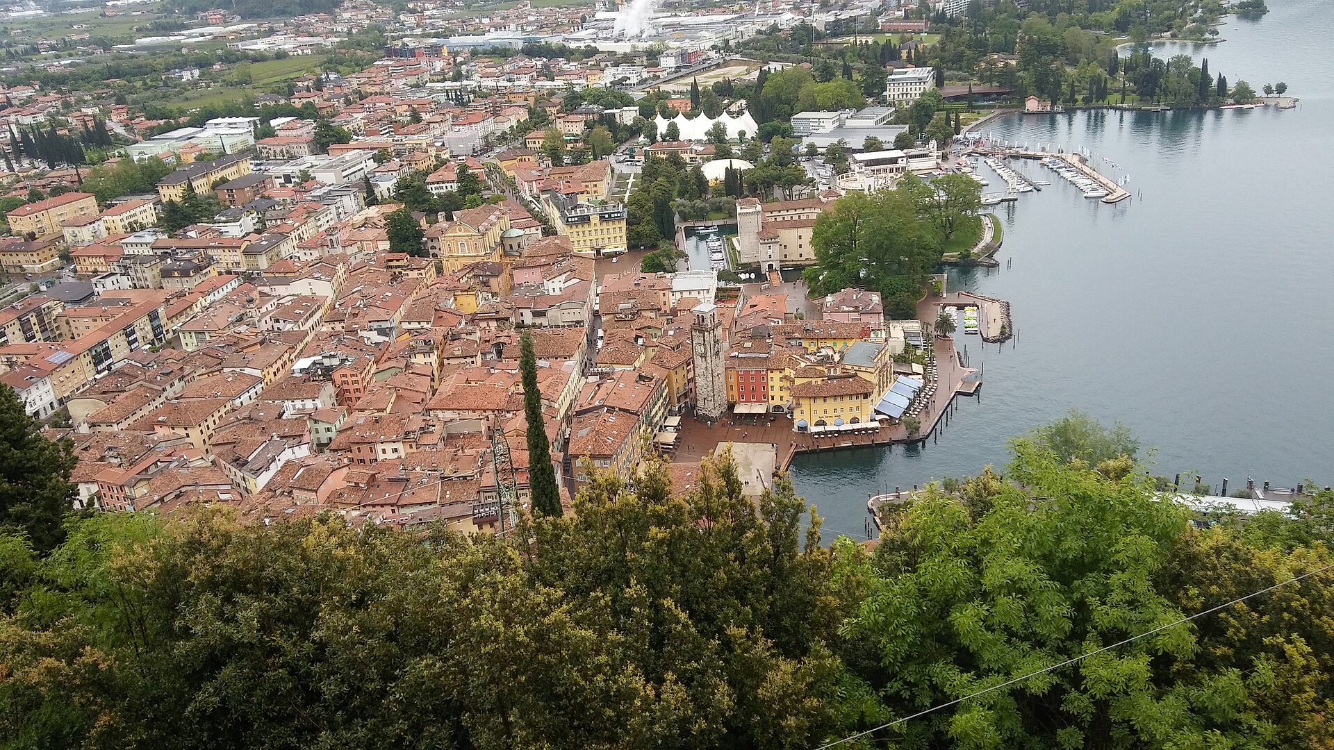 Centro storico e porto di Riva del Garda