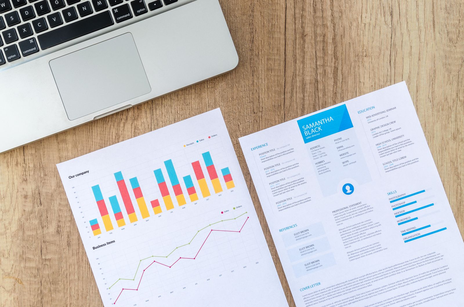 Curriculum e documenti per una candidatura